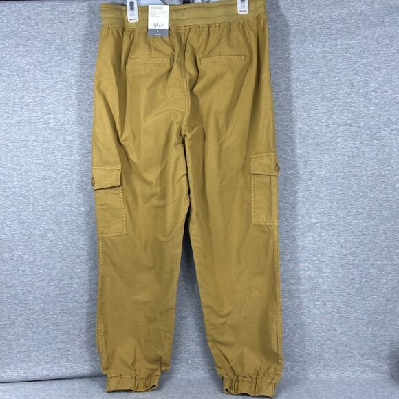 Style & Co Jogger Mid-Rise Comfort Waist Size Large Barley Brown - Picture 7 of 14